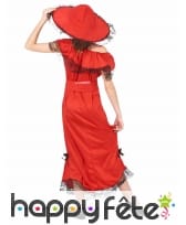 Déguisemet robe rouge de Scarlett pour enfant, image 3