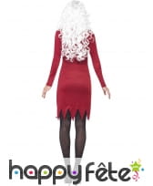 Déguisement robe squelette coeur lumineux, image 1