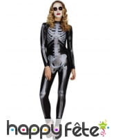 Déguisement squelette 3d pour femme, image 2
