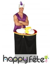 Déguisement style Aladin sur son tapis volant