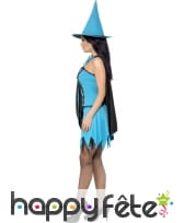 Déguisement sorcière bleue scintillant, image 1