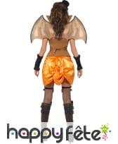 Déguisement sexy chauve souris steampunk, image 2