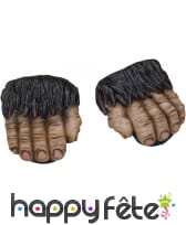 Demi sur-chaussures de gorille pour adulte