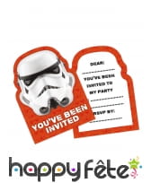 Décorations Stormtroopers de table d'anniversaire, image 3
