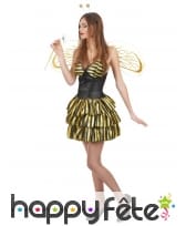 Déguisement sexy d'abeille pour femme, image 1