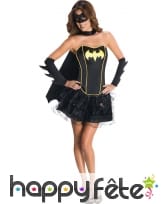 Déguisement sexy de Batgirl avec bustier, image 3