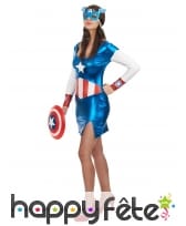 Déguisement sexy de Captain Girl, image 1