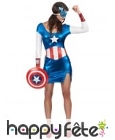 Déguisement sexy de Captain Girl