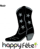 Décor santiag en carton, image 2