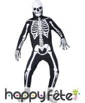 Déguisement squelette phosphorescent, image 1
