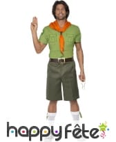 Déguisement scout homme