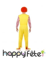 Déguisement salopette jaune de clown tueur, image 2