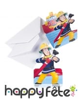 Décorations Sam le pompier d'anniversaire, image 3