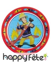 Décorations Sam le pompier d'anniversaire, image 1