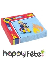 Décos Sam le pompier pour table d'anniversaire, image 1