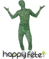 Déguisement seconde peau herbe