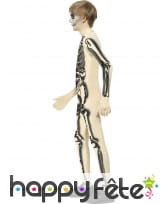 Déguisement seconde peau squelette pour enfant, image 1