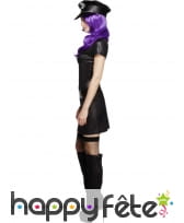 Déguisement sexy policière noir, image 2