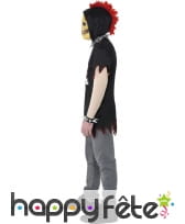 Déguisement squelette punk, image 2