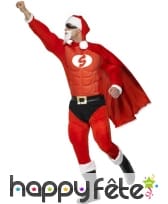 Déguisement de Super pere noel musclé, image 2