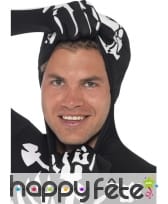 Déguisement de squelette deuxième peau, image 1