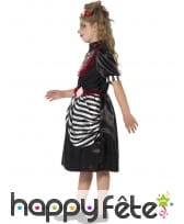 Déguisement Sugar Skull pour enfant fille, image 3