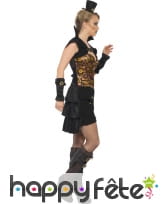 Déguisement sexy vampire steampunk, image 1