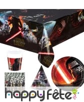 Décos Star Wars VII pour table d'anniversaire