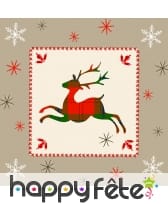 Décoration table de Noël motifs écossais, image 2