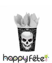 Décorations Tête De Mort pour table d'halloween, image 3