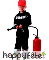 Déguisement traditionnel de pompier pour enfant