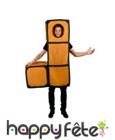 Déguisement Tetris en forme de L, Morphsuit