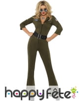 Déguisement top gun femme sexy