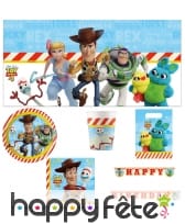 Déco Toy Story pour table d'anniversaire