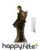 Daryl the walking dead en carton taille réelle
