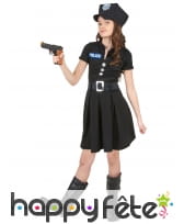 Déguisement uniforme de petite policière, image 1