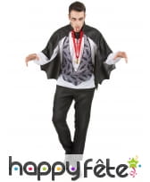 Déguisement vampire chauve souris pour homme, image 1