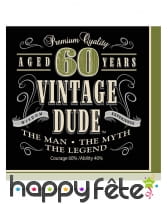 Décos Vintage Dude d'anniversaire, image 3