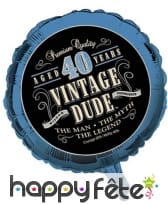 Décos Vintage Dude d'anniversaire, image 7