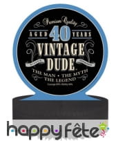 Décos Vintage Dude d'anniversaire, image 8