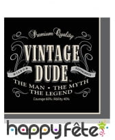 Décos Vintage Dude d'anniversaire, image 14