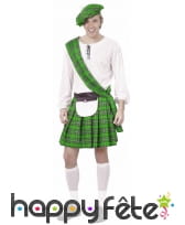 Déguisement vert d'écossais, image 3