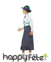 Déguisement victorien de Suffragette pour enfant, image 1