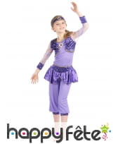 Déguisement violet de petite danseuse orientale, image 1