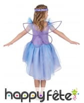 Déguisement violet de petite fée pour enfant, image 2