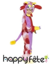 Costume mini monstre farfelu violet, image 2