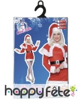 Déguisement velour mere noel, image 3