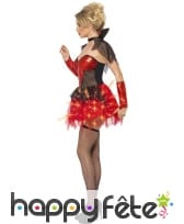 Déguisement vampire rouge brillant, image 1