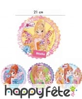 Disque Winx de 21cm en azyme