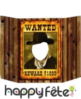 Décor wanted pour photo